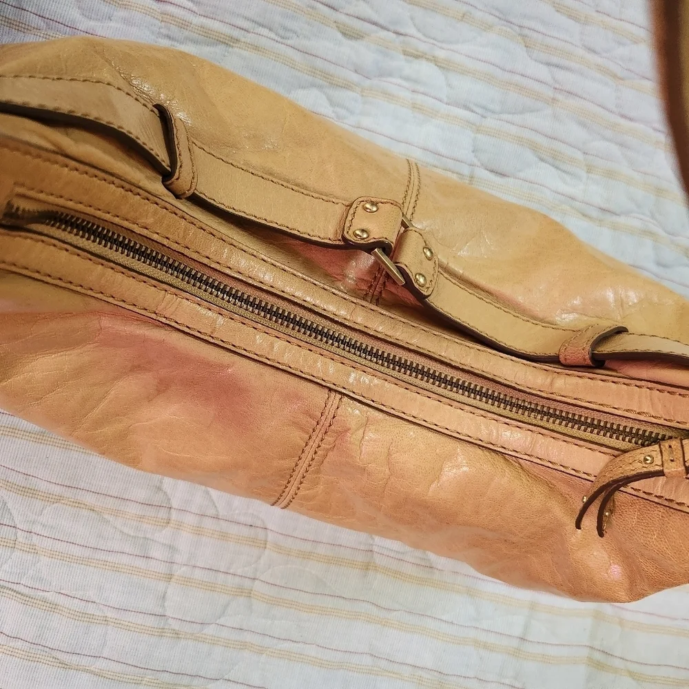 Sigrin Olsen 100% Lambs Leather Shoulder Bag 14 X 8‎ X 5